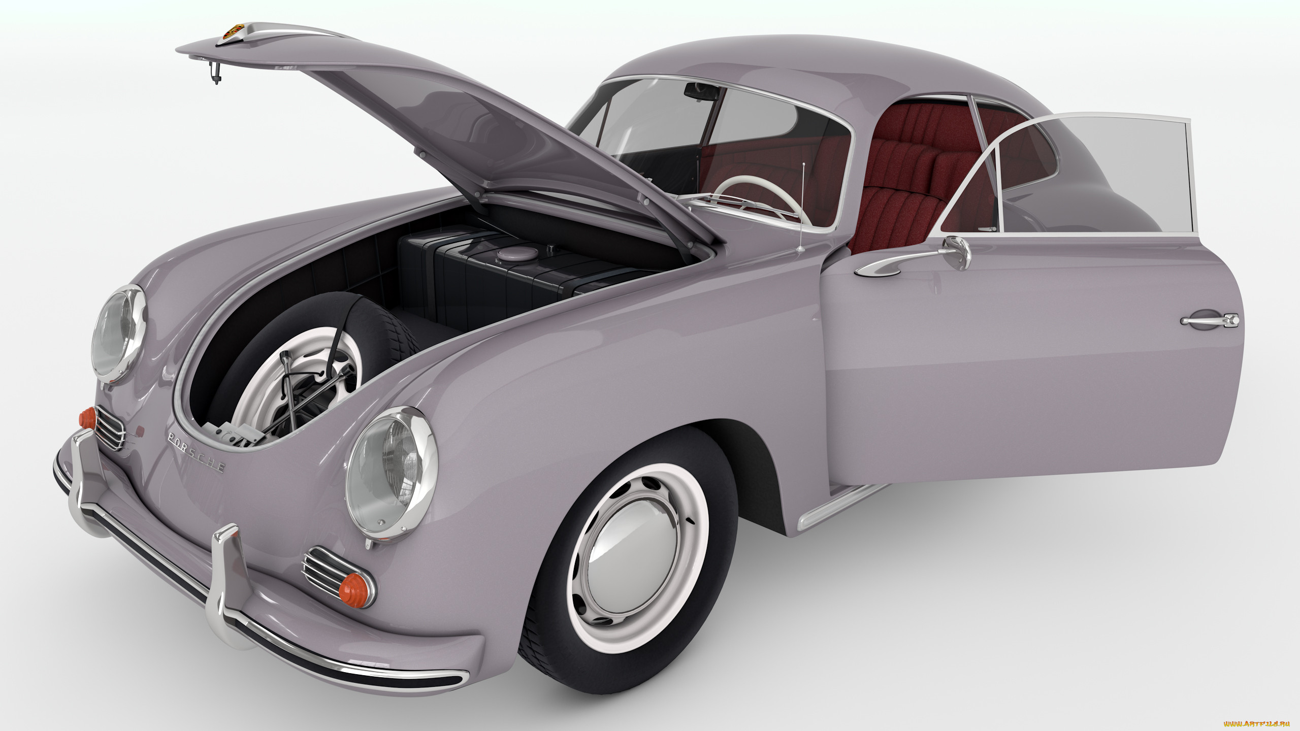 , 3, porsche, 356a, 1957